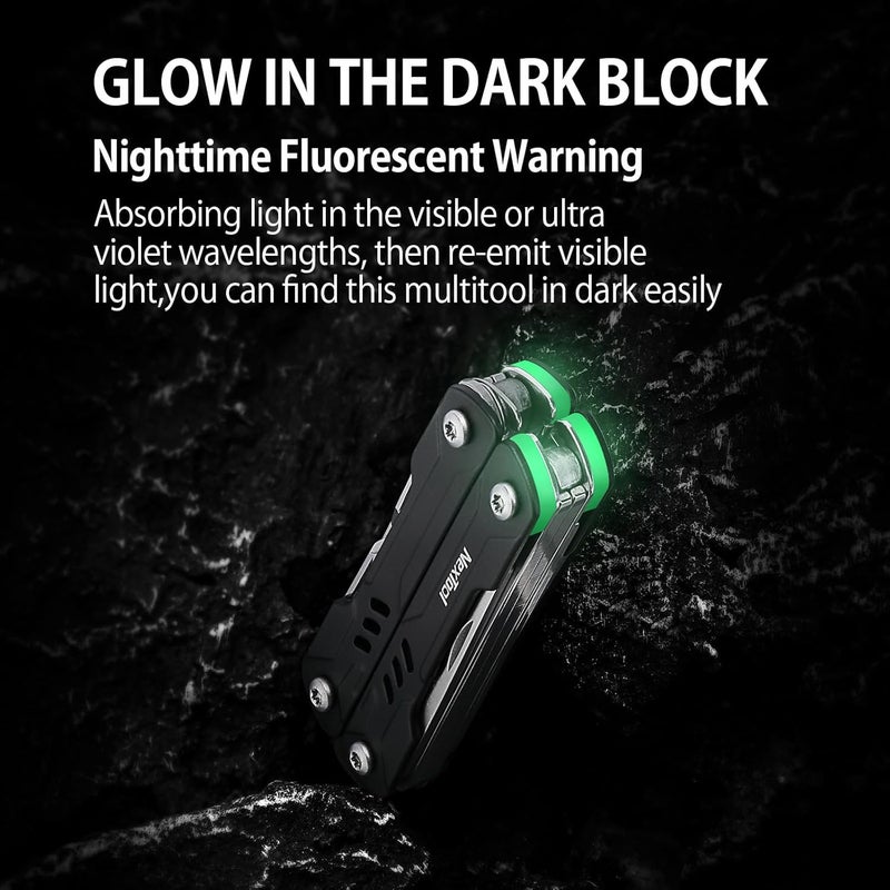 Nextool Mini Sailor S11 Keychain Multitool, 11-in-1 Compact EDC Pliers with Pocket Knife, Scissors & Screwdrivers, Lightweight Small Multitool for DIY, Travel, Camping, and Gift, Cool Gadget for Men - Image 2